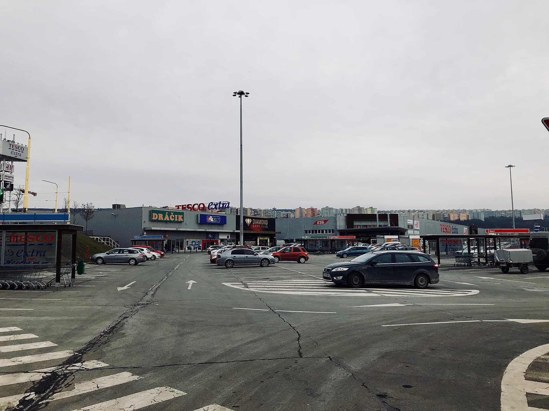 Hypermarket Tesco Extra v Košiciach.