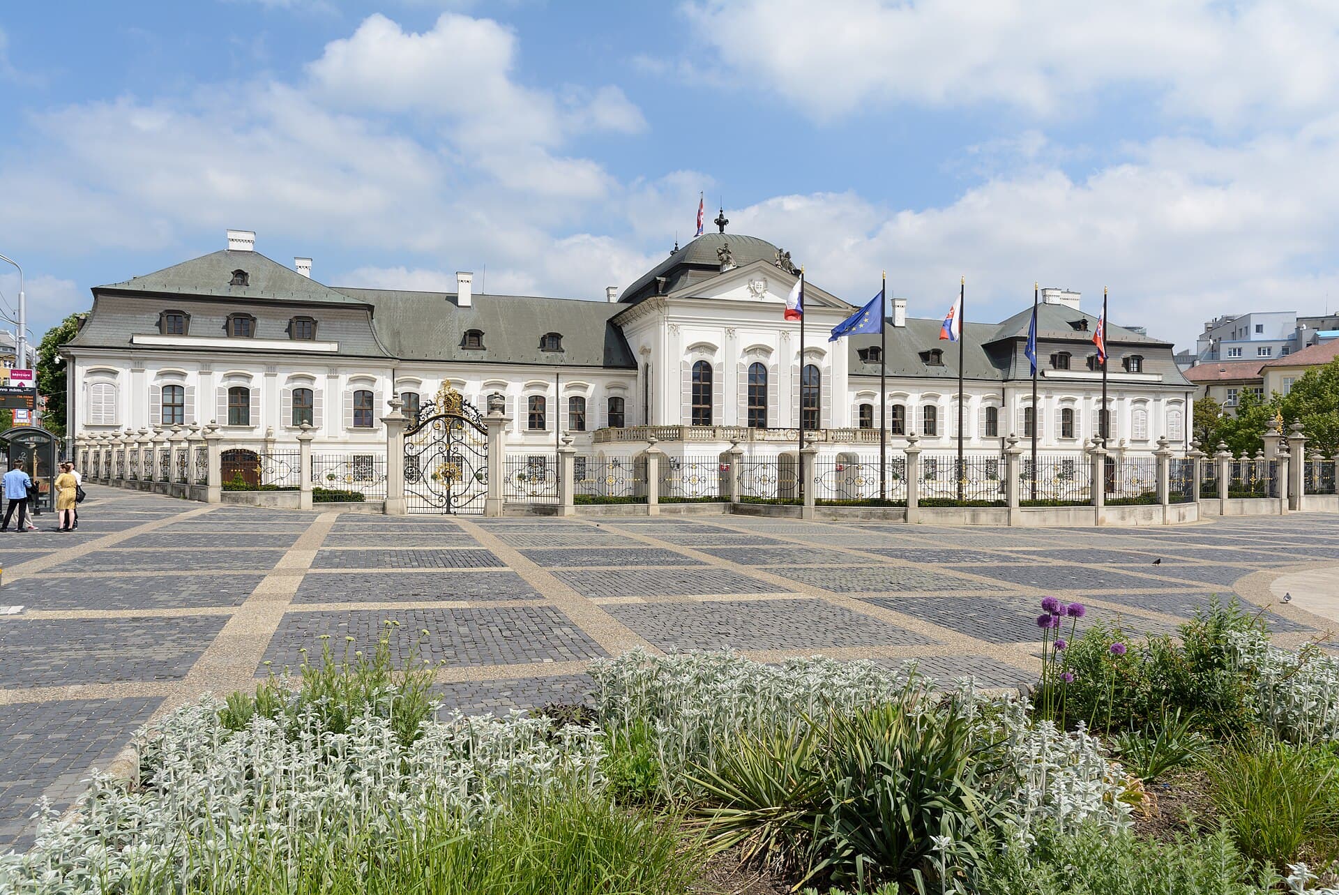 Prezidentský palác v Bratislave.